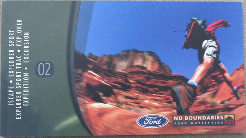 Brochure depliant ford suv - depliant,